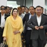 বিমানবন্দরে সস্ত্রীক প্রধানমন্ত্রী তারেক রহমান। ছবি: সংগৃহীত