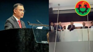 নিউইয়র্কে প্রধানমন্ত্রী তারেক রহমান। ছবি: সংগৃহীত