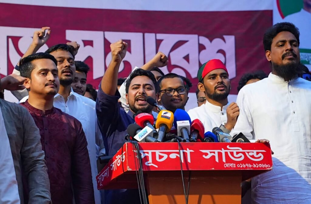 সরকারের বিরুদ্ধে ৪ দফা দাবি নিয়ে শাহবাগে এনসিপির সমাবেশ